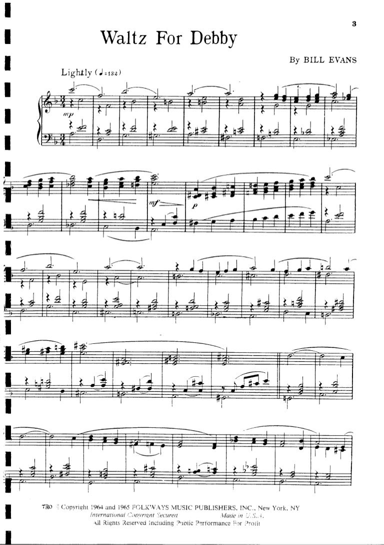 bill evans waltz for debby